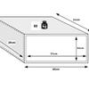 Opalo E-55 safe 55x40x35cm